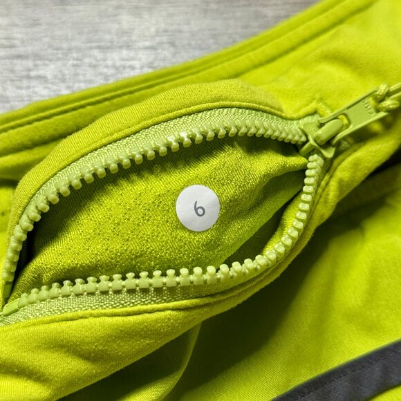 lululemon athletica Lime Green Athletic Shorts - Picture 4 of 6
